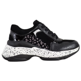 SDS Czarne Sneakersy