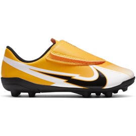 Buty piłkarskie Nike Mercurial Vapor 13 Club Mg PS(V) Jr AT8162 801 żółte żółte