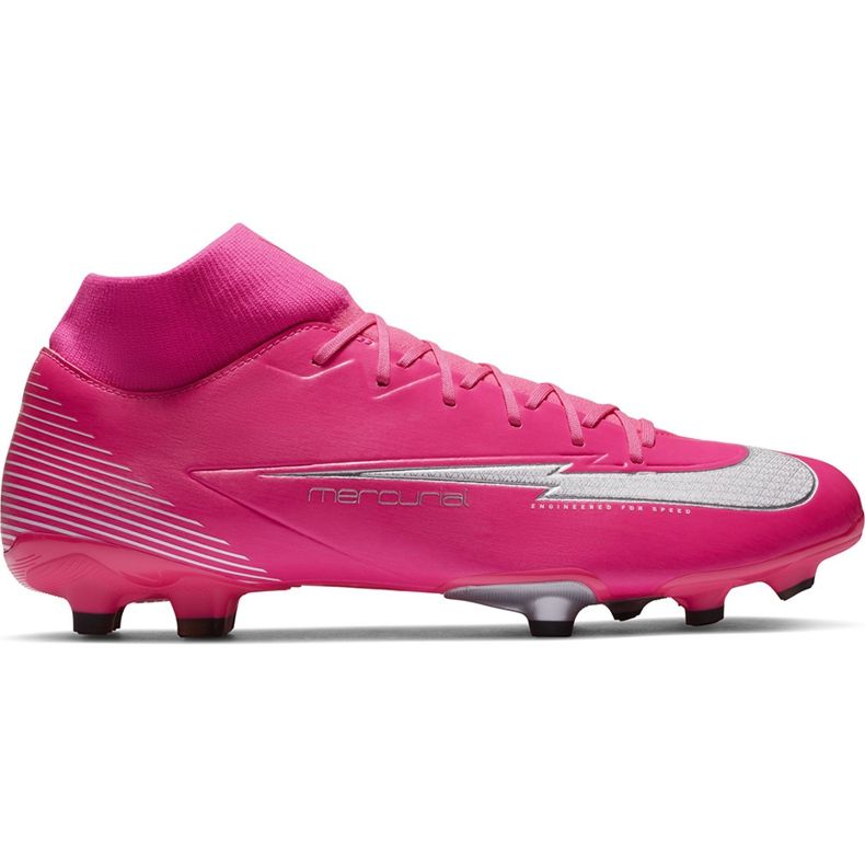 Buty piłkarskie Nike Mercurial Superfly 7 Academy Km FG/MG DB5611 611 różowe różowe