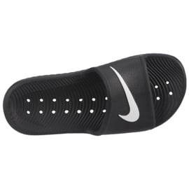 Klapki Nike Kawa Shower Jr BQ6831 001 czarne