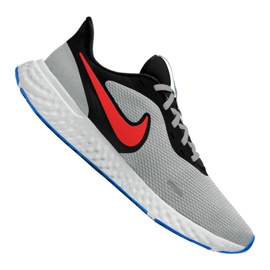 Buty biegowe Nike Revolution 5 M BQ3204-011 czarne szare