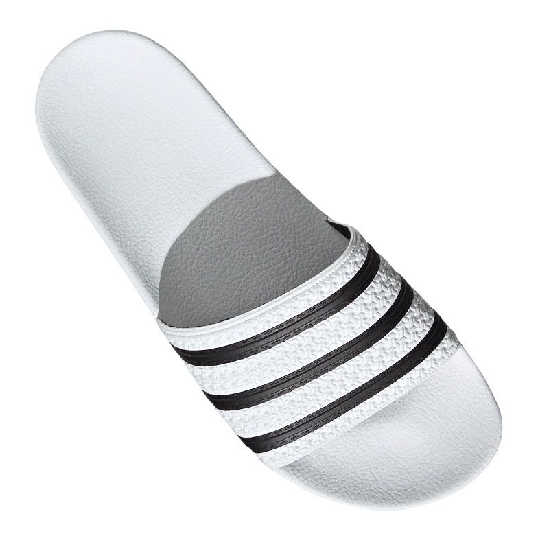 Klapki adidas Adilette M 280648 białe czarne