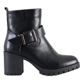 SDS Stylowe Workery Na Słupku czarne