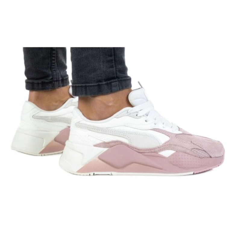 Buty Puma RS-X3 Colour Block W 373952 03 białe wielokolorowe