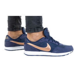 Buty Nike Md Valiant (GS) Jr CN8558-401 granatowe złoty