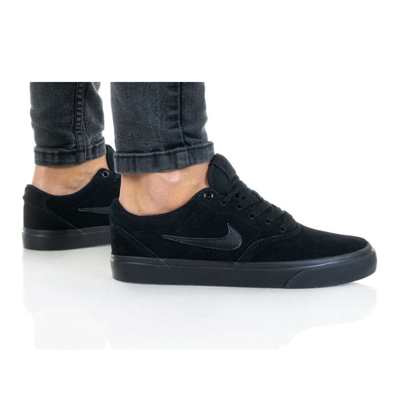 Buty Nike Sb Charge Suede (GS) Jr CT3112-001 czarne