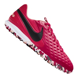 Buty piłkarskie Nike React Legend 8 Pro Tf M AT6136-608 czerwone pomarańcze i czerwienie