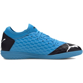 Buty piłkarskie Puma Future 5.4 It 105804 01 niebieskie niebieskie