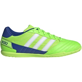 Buty piłkarskie adidas Super Sala zielono-niebieskie FV2564 zielone zielone