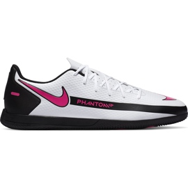 Buty piłkarskie Nike Phantom Gt Club Ic CK8466 160 białe białe