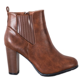 Abloom Wygodne Butki Na Słupku brązowe