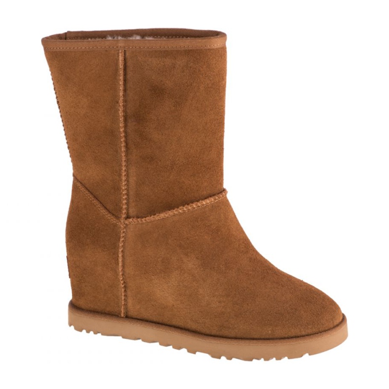 Buty Ugg W Classic Femme Short 1104611-CHE brązowe
