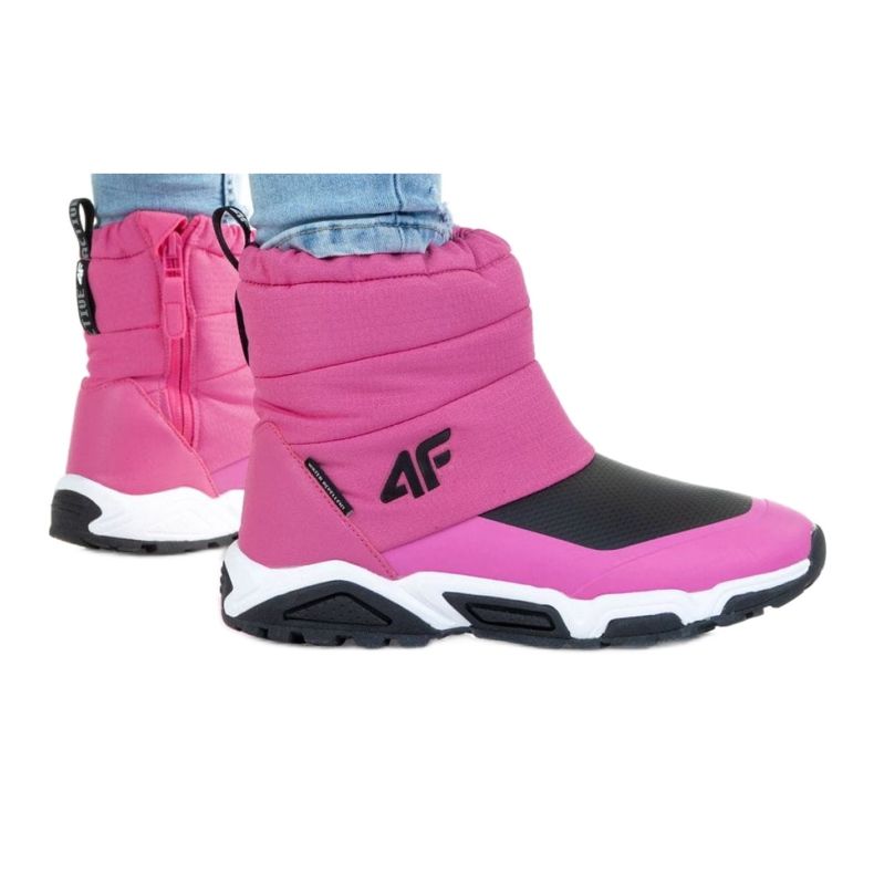 Buty 4F Jr HJZ20-JOBDW002 Różowy białe różowe