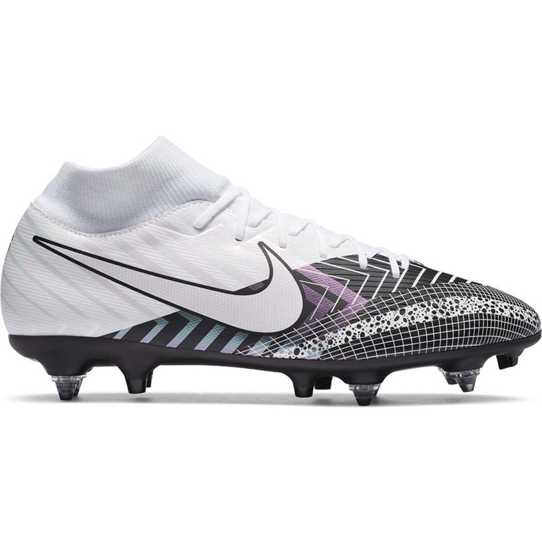 Buty piłkarskie Nike Mercurial Superfly 7 Academy Mds SG-Pro Ac DB4351 110 białe białe