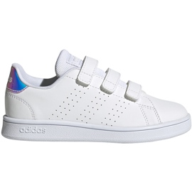 Buty dla dzieci adidas Advantage C białe FY4625