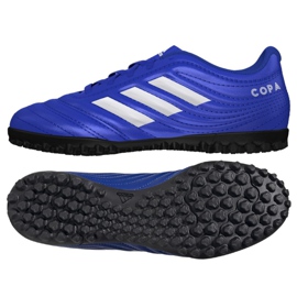 Buty piłkarskie adidas Copa 20.4 Tf M EH1481 wielokolorowe niebieskie