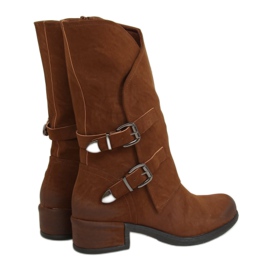 Botki militarne camel ST-33P Camel brązowe