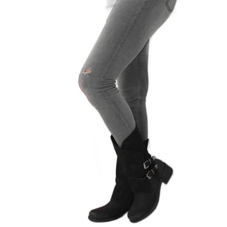 Botki militarne czarne ST-33P Black