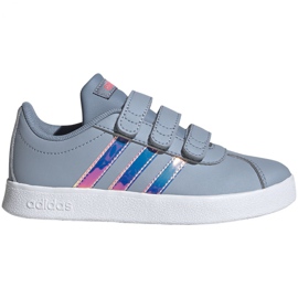 Buty adidas Vl Court 2.0 Cmf Jr FW4958 szare