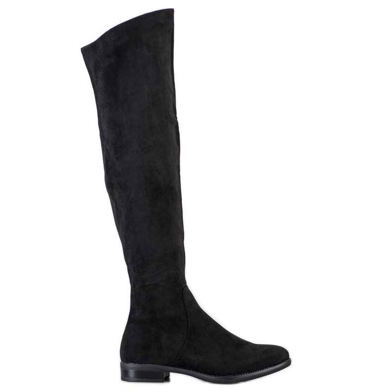 Sergio Leone Kozaki Z Asymetryczną Cholewką czarne