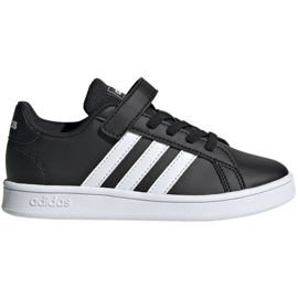 Buty adidas Grand Court C Jr EF0108 białe czarne