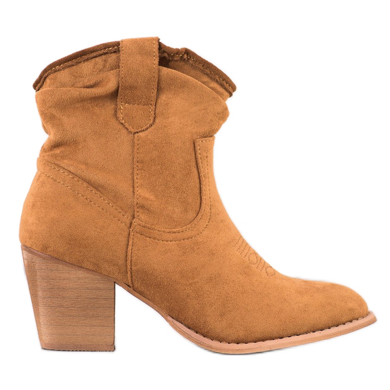 Queentina Kowbojki Na Słupku brązowe