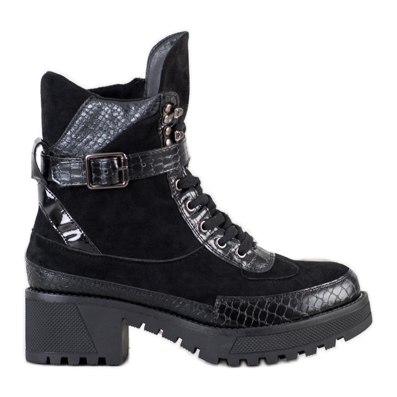 Gogo Workery Na Słupku czarne