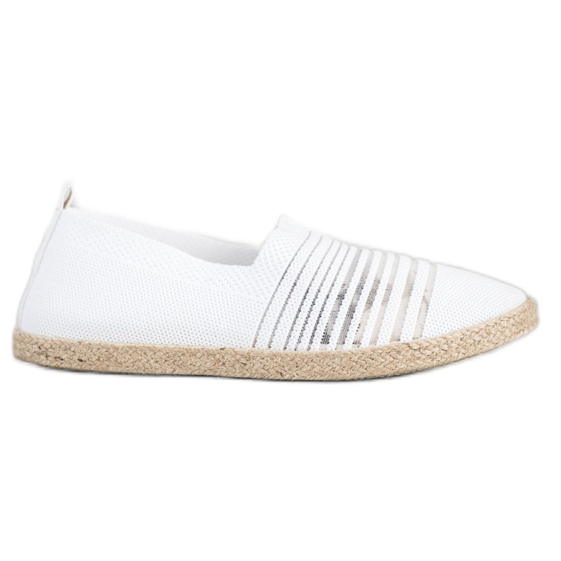 Espadryle Slipony MCKEYLOR białe