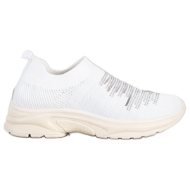 Wsuwane Buty MCKEYLOR białe