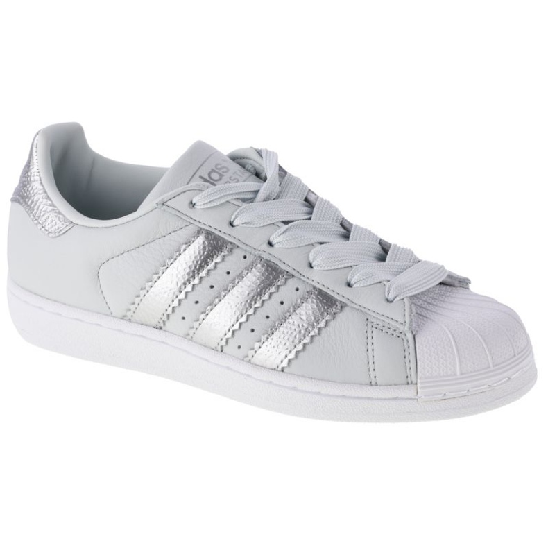 Buty adidas W Superstar W CG6452 białe srebrny