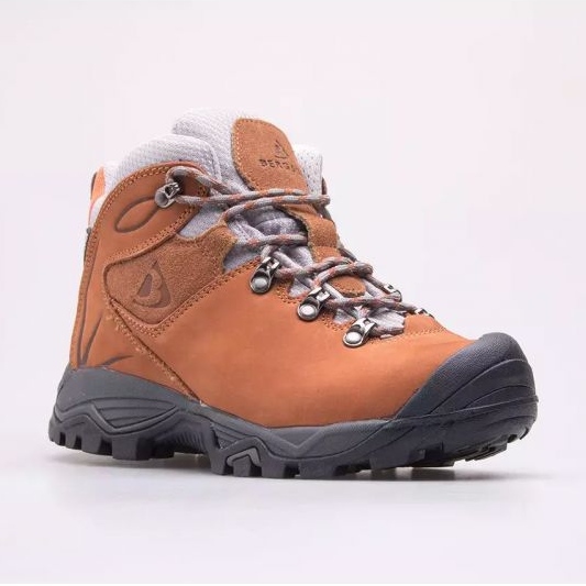 Buty trekkingowe Bergson W Teide Mid Stx Rust TEIDEMidSTXRust brązowe 1
