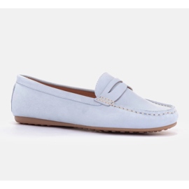 Marco Shoes Mokasyny z elastyczną podeszwą niebieskie 1
