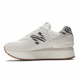 Buty New Balance 574+ W NBWL574ZDD białe 1