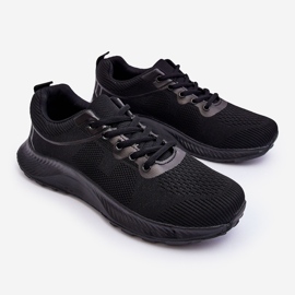 WR1 Klasyczne Męskie Sportowe Buty Sznurowane Czarne Jasper 2