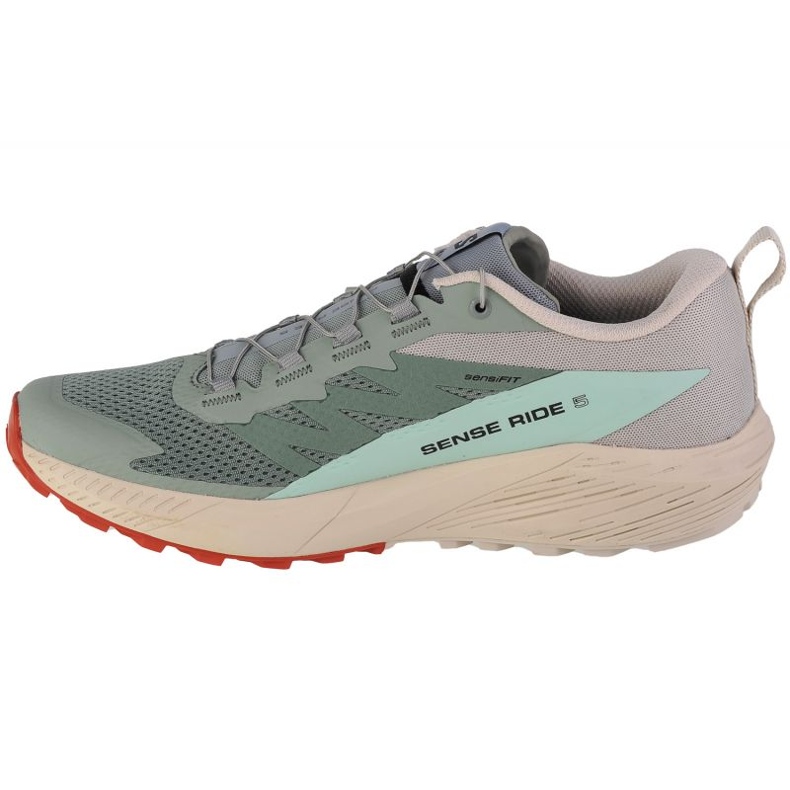 Buty Salomon Sense Ride 5 M 472117 zielone 1