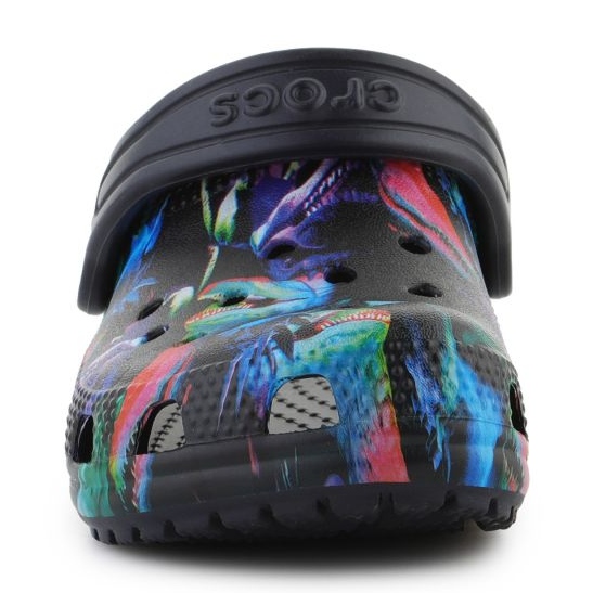 Klapki Crocs Classic Dino Clog Jr 208303-4LF czarne 1