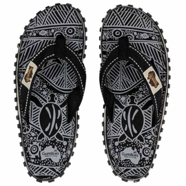 Japonki Gumbies Islander G-IS-UNI-BLSIG czarne 1