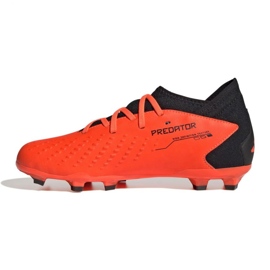 Buty piłkarskie adidas Predator Accuracy.3 Fg Jr GW4608 pomarańcze i czerwienie pomarańczowe 2