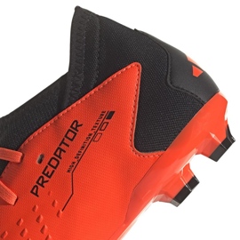 Buty piłkarskie adidas Predator Accuracy.3 Fg Jr GW4608 pomarańcze i czerwienie pomarańczowe 6