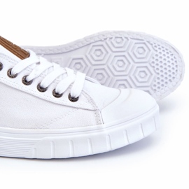 Męskie Materiałowe Trampki Big Star LL174019 Białe 2