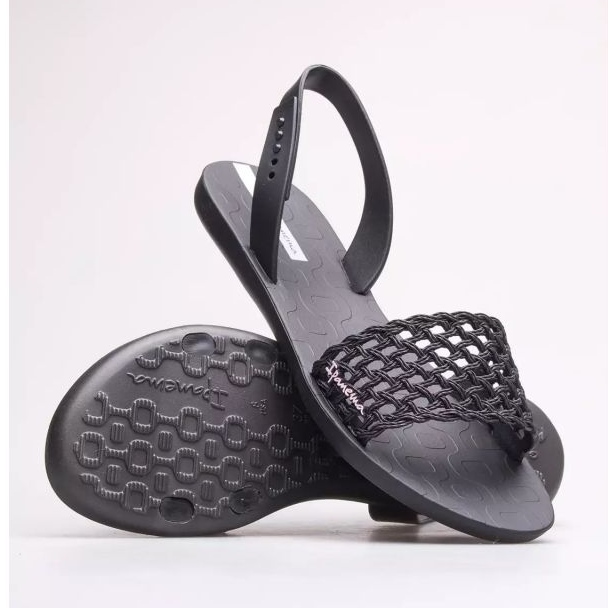 Sandały Ipanema Breezy Fem W 82855-AJ336 czarne 1