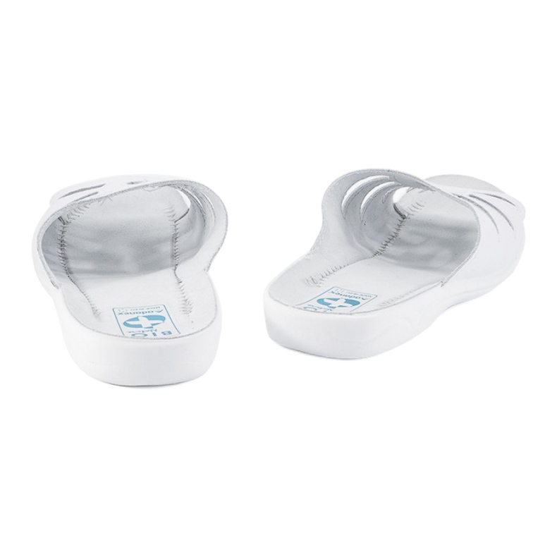 Adanex Klapki BIO Nature 9241 białe 3