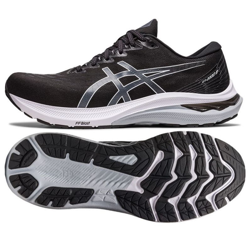 Buty do biegania Asics GT-2000 11 M 1011B441 004 czarne 1
