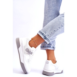 Klasyczne Sneakersy Memory Foam System Big Star LL274A024 Białe 3