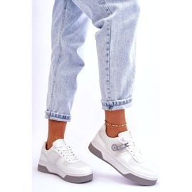 Klasyczne Sneakersy Memory Foam System Big Star LL274A024 Białe 2