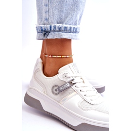 Klasyczne Sneakersy Memory Foam System Big Star LL274A024 Białe 4