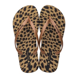 Japonki Ipanema Animale Print Ii Fem W 83306 AJ138 brązowe 2