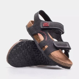 Sandały Big Star Jr LL374141 czarne 1