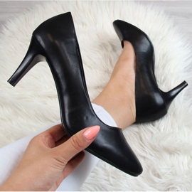 Czółenka Sergio Leone W SK149C czarne 1