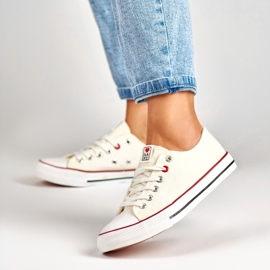 Białe trampki La.Fi 1